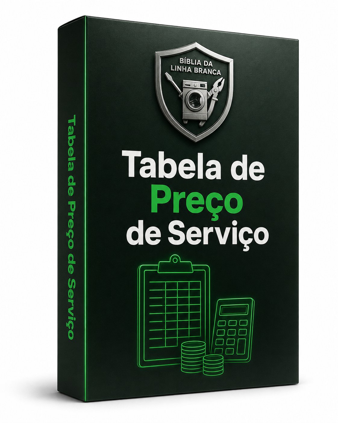 Capa do bônus Tabela de Preço de Serviço